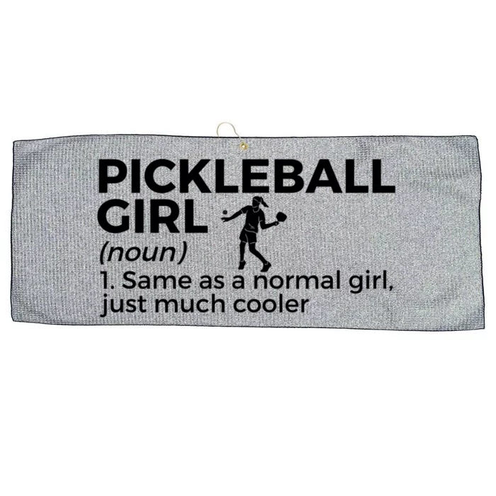 Funny Pickleball Definition Gift Large Microfiber Waffle Golf Towel