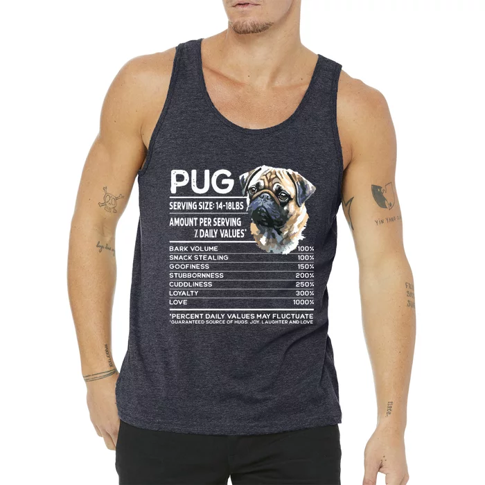 Funny Pug Dog Lover Pug Humor Pug Owner Cute Pug Tank Top