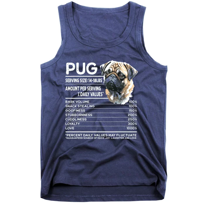 Funny Pug Dog Lover Pug Humor Pug Owner Cute Pug Tank Top