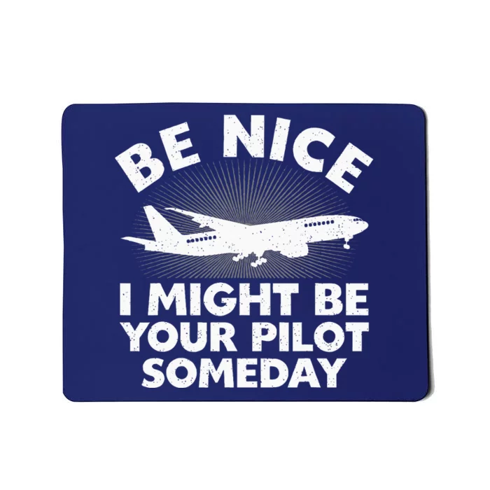 Funny Pilot Design Aviation Airplane Pilot Mousepad