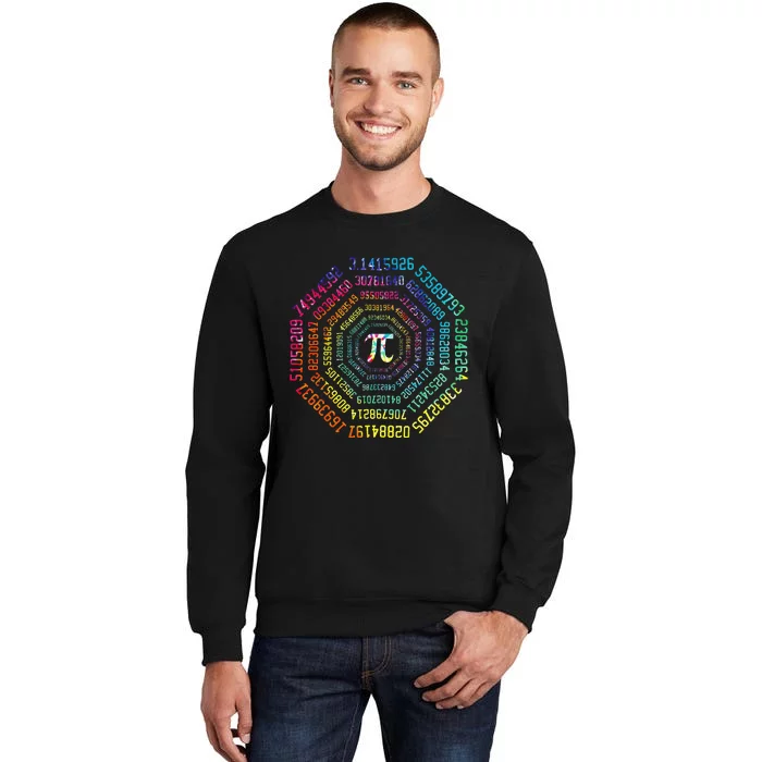 Funny Pi Day Pi Math Tee for Pi Day 3.14 Tall Sweatshirt