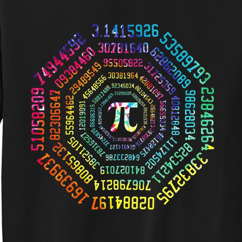 Funny Pi Day Pi Math Tee for Pi Day 3.14 Tall Sweatshirt