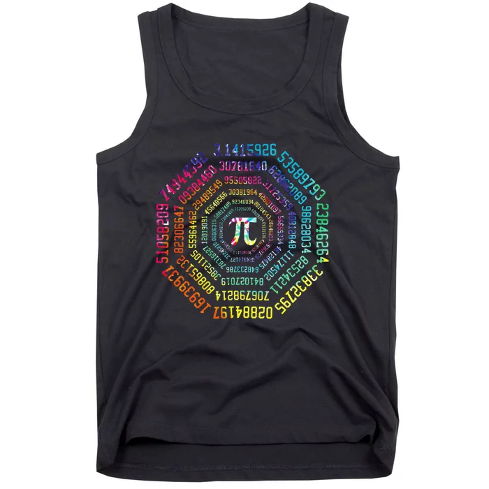 Funny Pi Day Pi Math Tee for Pi Day 3.14 Tank Top