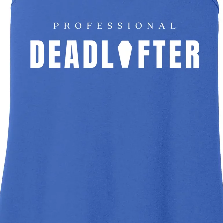 Funny Professional Deadlifter Funeral Director Mortician Gift Ladies Essential Tank