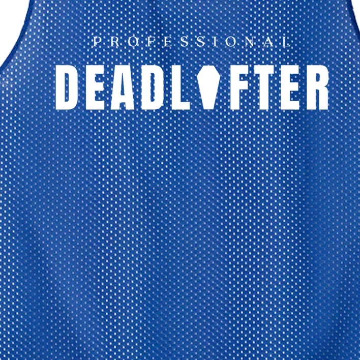 Funny Professional Deadlifter Funeral Director Mortician Gift Mesh Reversible Basketball Jersey Tank