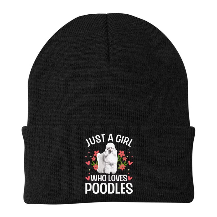 Funny Poodle Design For Standard Poodle Lovers Knit Cap Winter Beanie