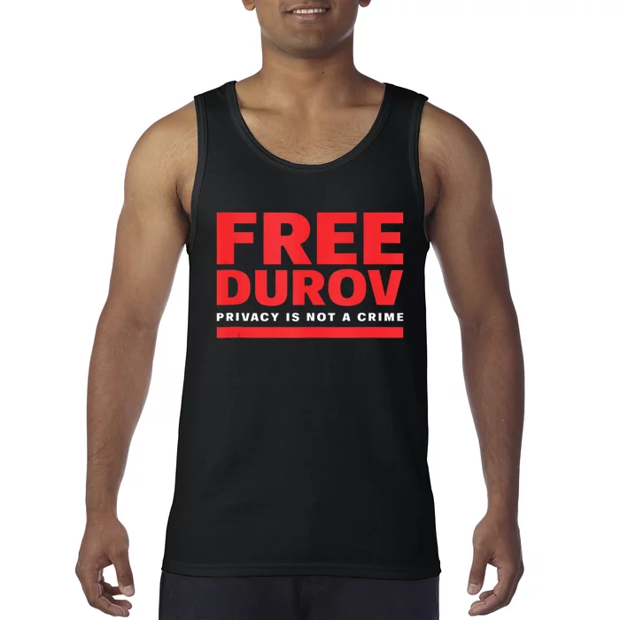 Free Pavel Durov Tank Top