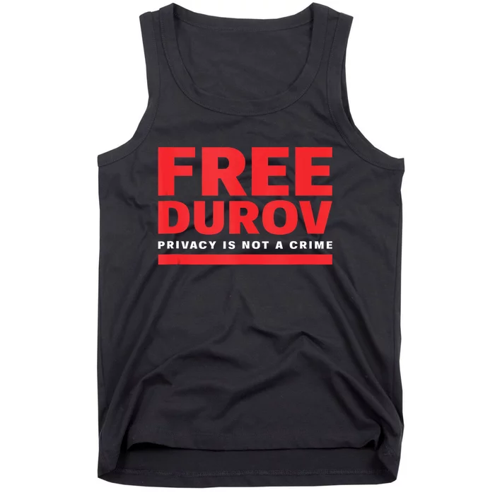 Free Pavel Durov Tank Top