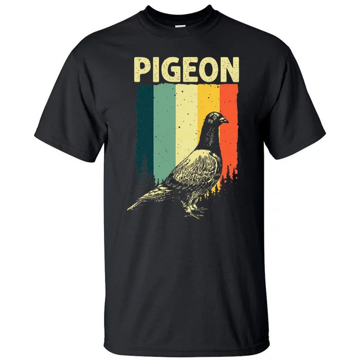 Funny Pigeon Design For Men Women Pigeon Costume Bird Lovers Tall T-Shirt