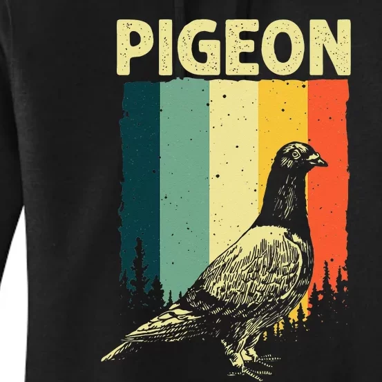 Funny Pigeon Design For Men Women Pigeon Costume Bird Lovers Women's Pullover Hoodie