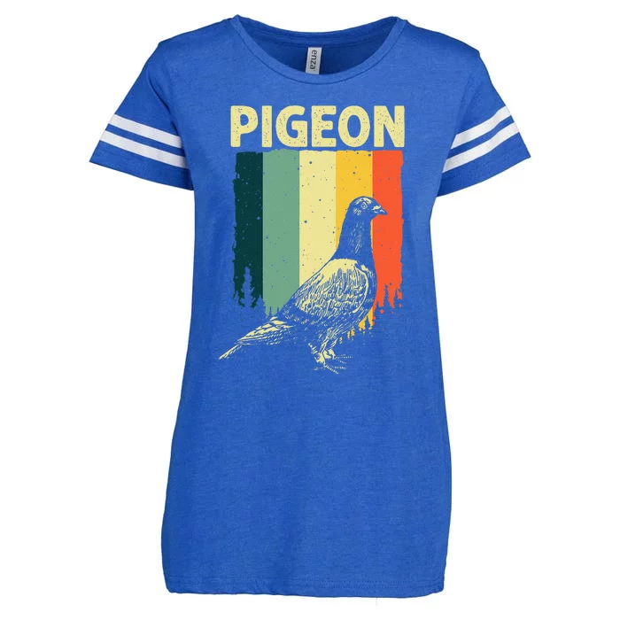 Funny Pigeon Design For Men Women Pigeon Costume Bird Lovers Enza Ladies Jersey Football T-Shirt