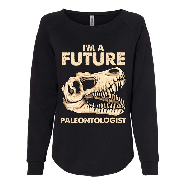 Future Paleontologist Dinosaur Costume Womens California Wash Sweatshirt