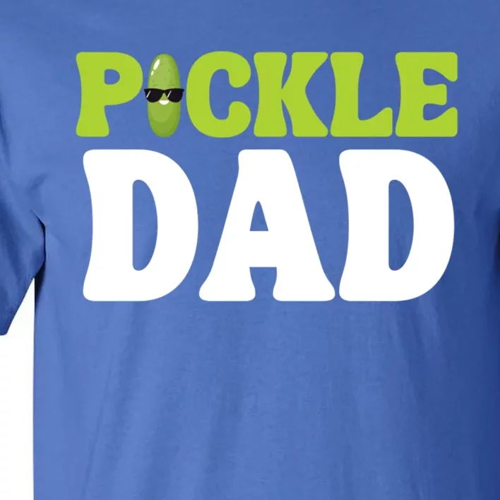 Funny Pickle Dad Vegetable Fathers' Day Gardener Lover Gift Tall T-Shirt