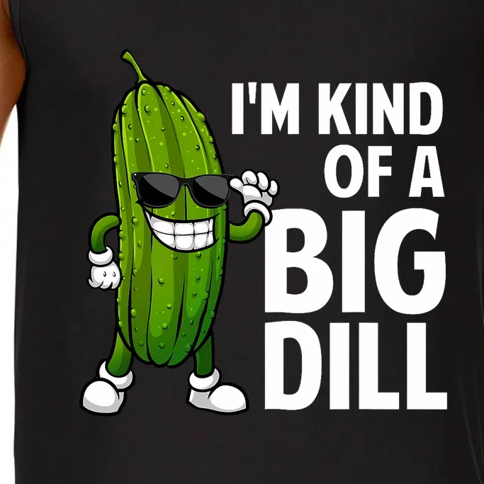 Funny Pickle Design Big Dill Pickle Lover Comfort Colors® Tank Top