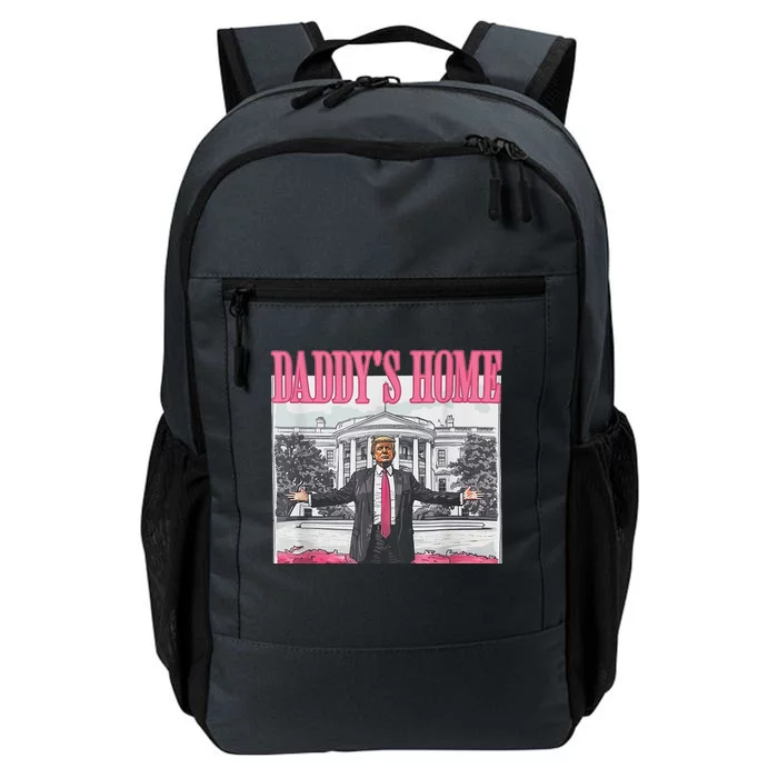 Funny Pink Donald Trump Daddys Home DaddyS 2024 Daily Commute Backpack