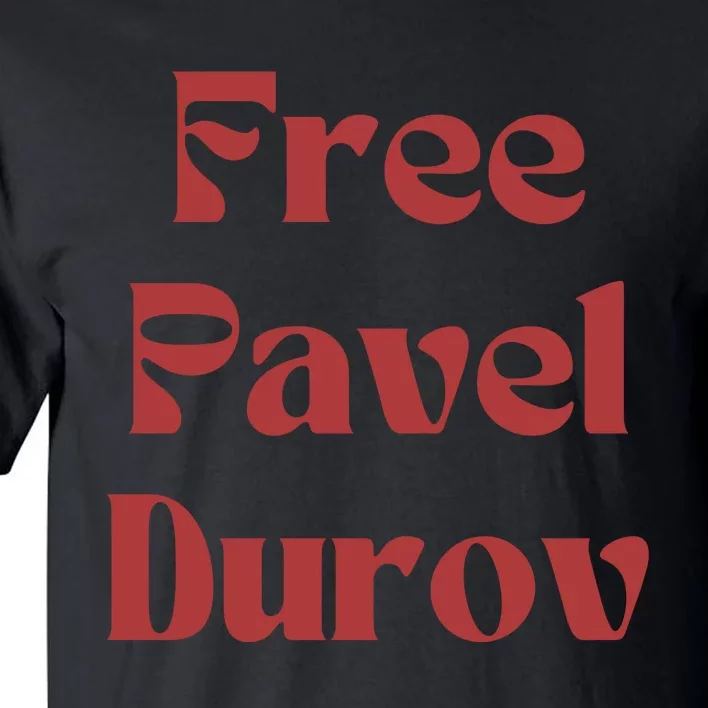 Free Pavel Durov Tall T-Shirt