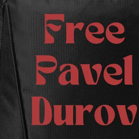 Free Pavel Durov City Backpack