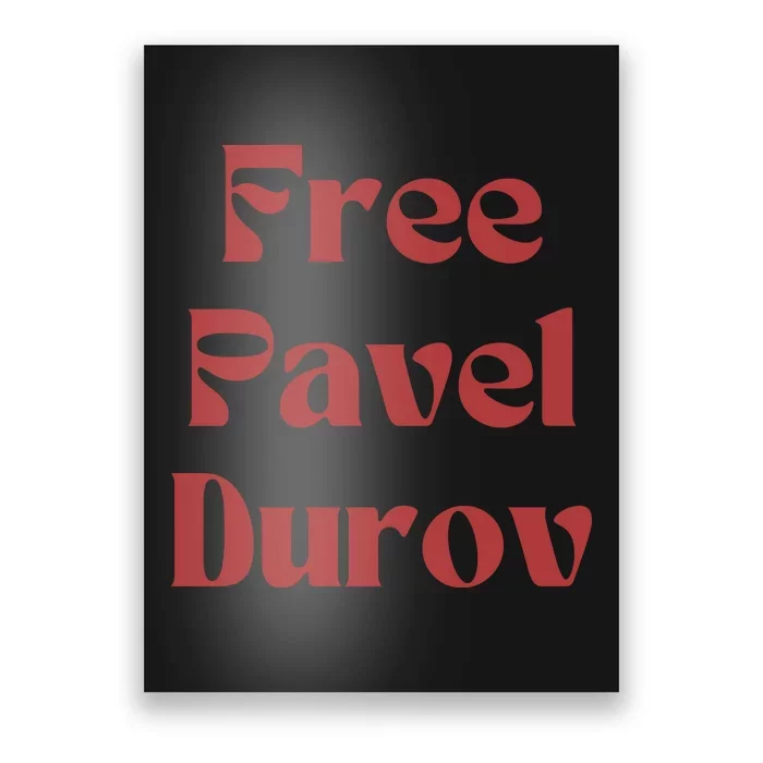 Free Pavel Durov Poster