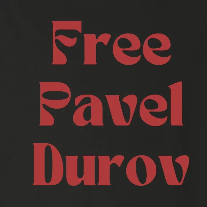 Free Pavel Durov Toddler Long Sleeve Shirt