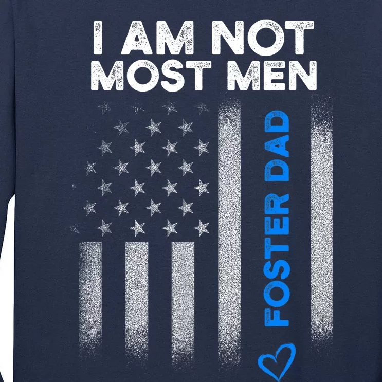 Foster Parent Dad Most  Foster Care Tall Long Sleeve T-Shirt