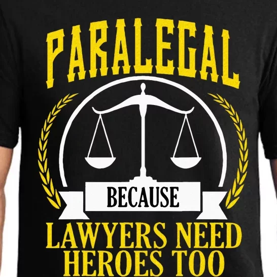 Funny Paralegal Day Gift Lawyers Need Graduate Gift Pajama Set