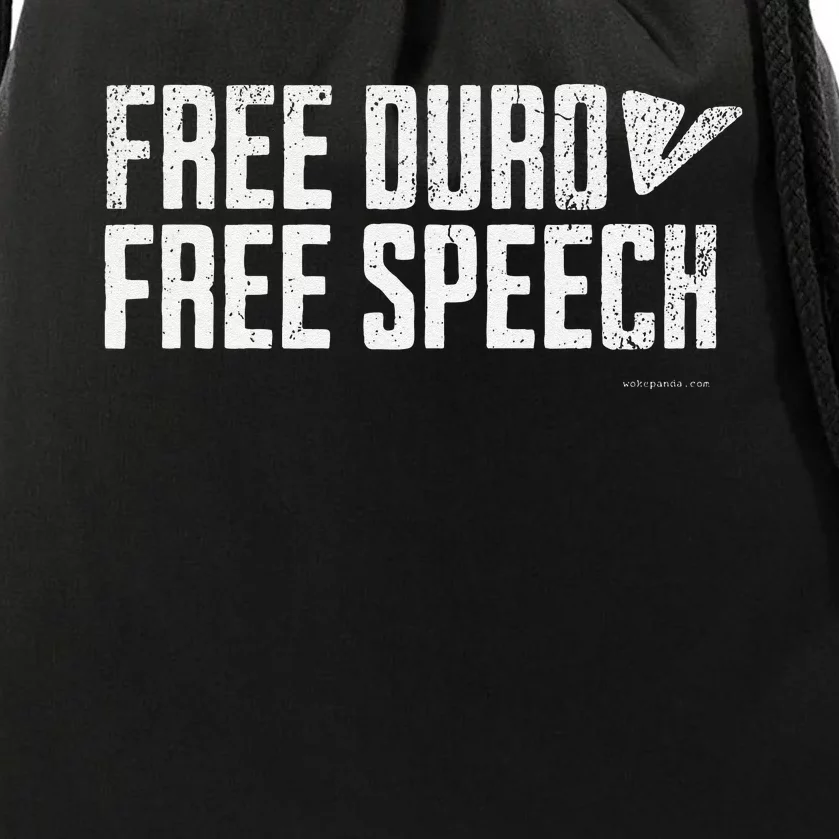 Free Pavel Durov Telegram Free Speech Drawstring Bag