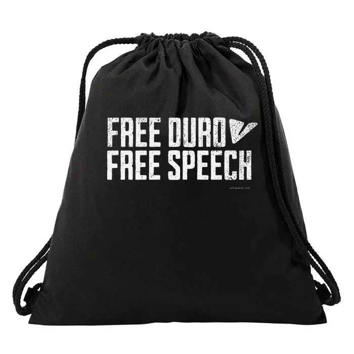 Free Pavel Durov Telegram Free Speech Drawstring Bag