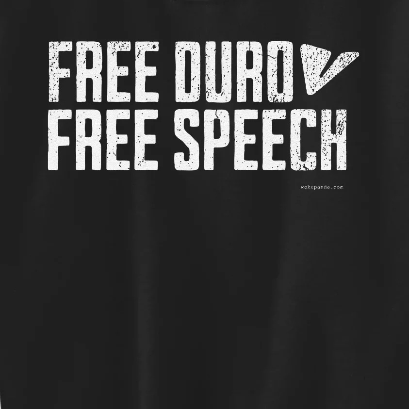 Free Pavel Durov Telegram Free Speech Kids Sweatshirt