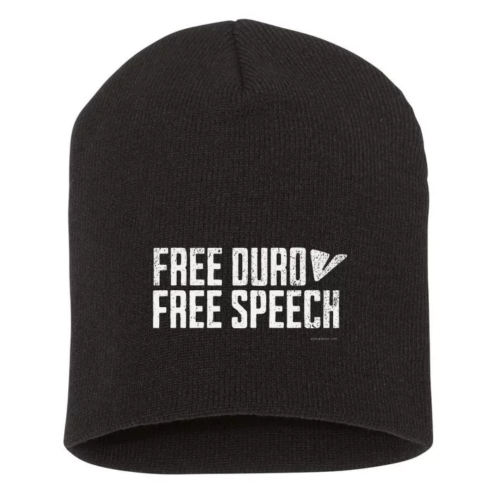 Free Pavel Durov Telegram Free Speech Short Acrylic Beanie