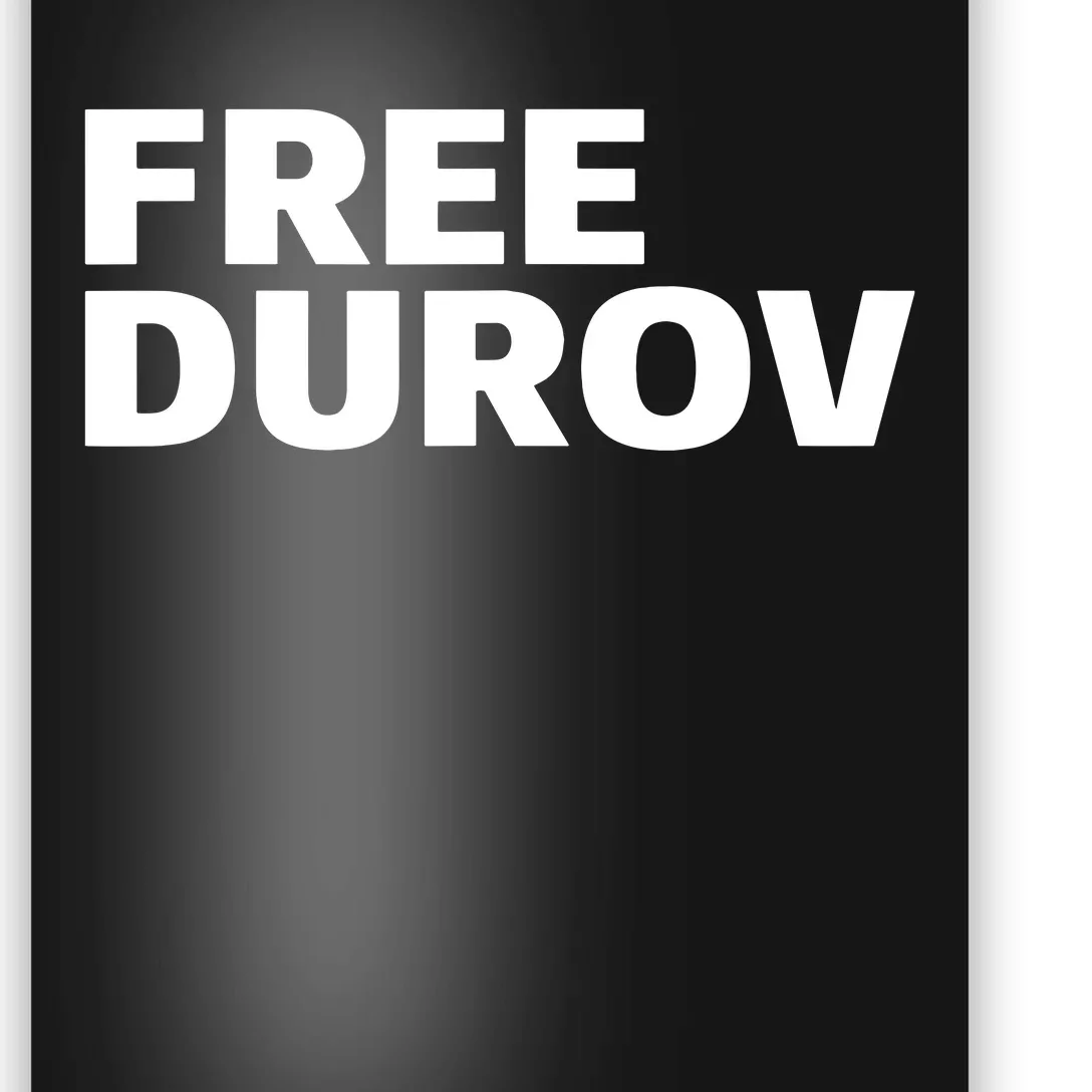 Free Pavel Durov Privacy Is Not A Crime Poster