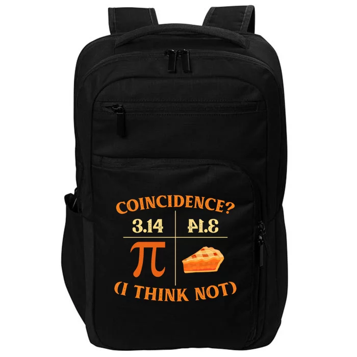 Funny Pi Day Match Teacher Geek Science Funny Gift Impact Tech Backpack