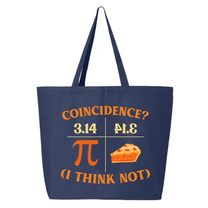 Funny Pi Day Match Teacher Geek Science Funny Gift 25L Jumbo Tote