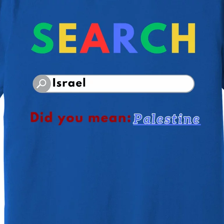 Free Palestine Did You Mean Palestine Gift Premium T-Shirt