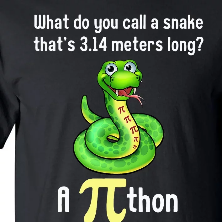 Funny Pi day Puns Pithon Math Teacher Jokes Tall T-Shirt