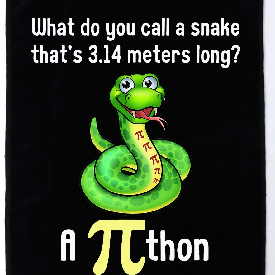 Funny Pi day Puns Pithon Math Teacher Jokes Platinum Collection Golf Towel