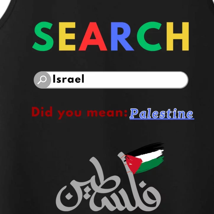 Free Palestine Did You Mean Palestine Gift Performance Tank