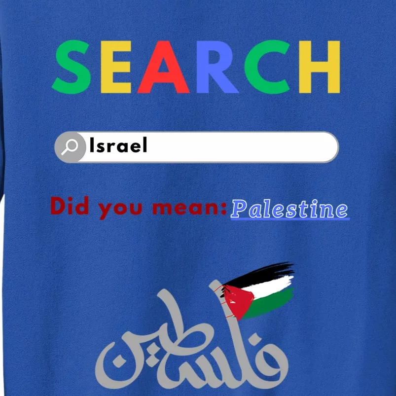 Free Palestine Did You Mean Palestine Gift Tall Sweatshirt