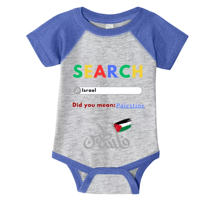 Free Palestine Did You Mean Palestine Gift Infant Baby Jersey Bodysuit