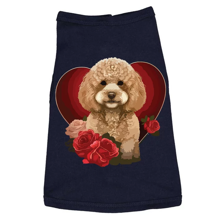 Funny Poodle Dog Miniature Poodle Toy Poodle Valentine Day Doggie Tank