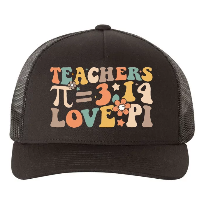 Funny Pi Day Math Teacher 3.14 Pi Symbol Nerds Yupoong Adult 5-Panel Trucker Hat