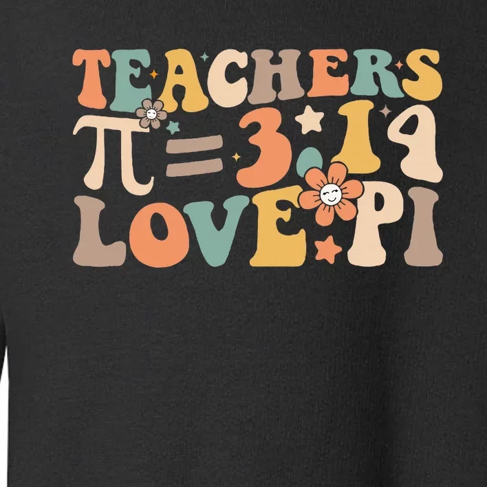 Funny Pi Day Math Teacher 3.14 Pi Symbol Nerds Toddler Sweatshirt