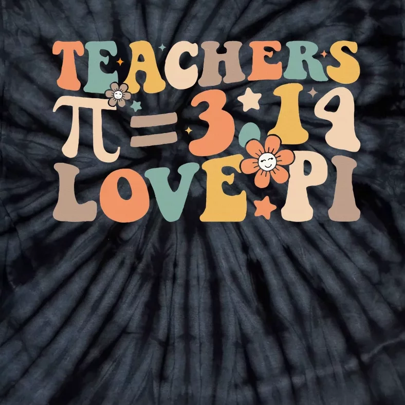 Funny Pi Day Math Teacher 3.14 Pi Symbol Nerds Tie-Dye T-Shirt