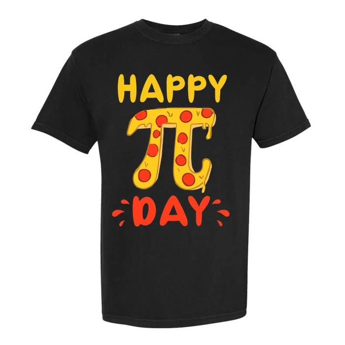 Funny Pi Day Pizza Pi Pizza Pie Math Club Joke Garment-Dyed Heavyweight T-Shirt