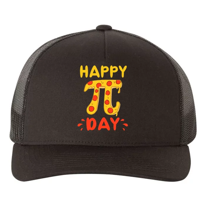 Funny Pi Day Pizza Pi Pizza Pie Math Club Joke Yupoong Adult 5-Panel Trucker Hat