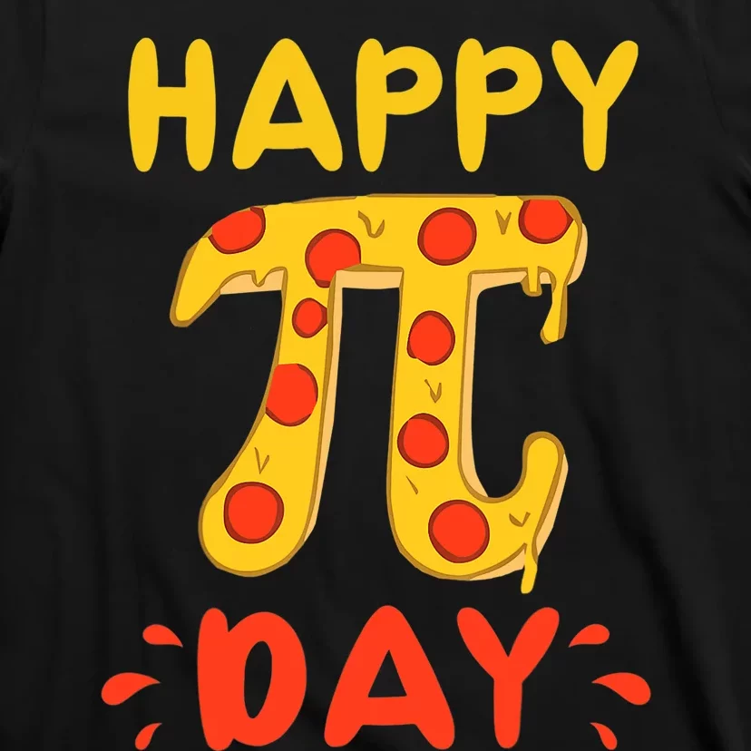 Funny Pi Day Pizza Pi Pizza Pie Math Club Joke T-Shirt