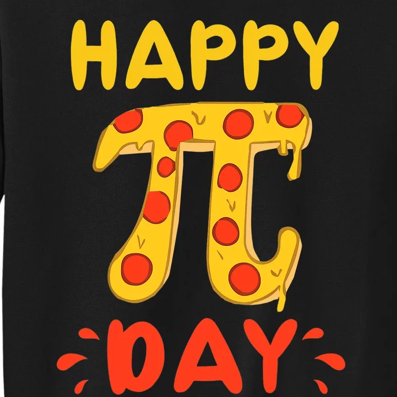 Funny Pi Day Pizza Pi Pizza Pie Math Club Joke Tall Sweatshirt