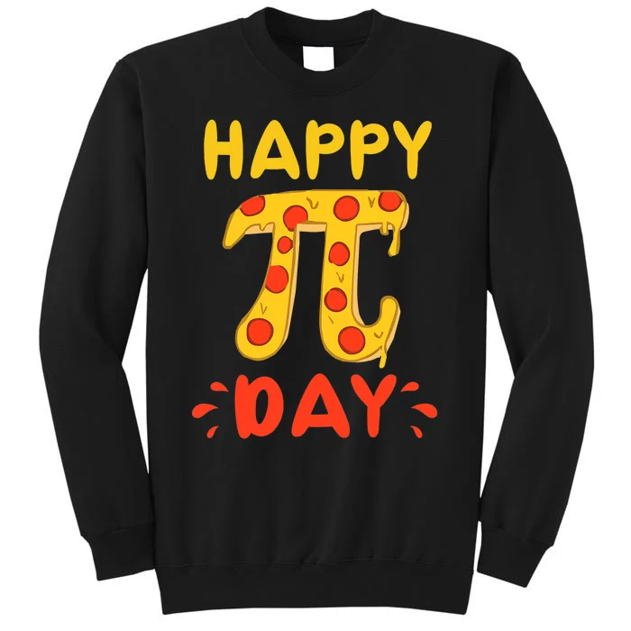 Funny Pi Day Pizza Pi Pizza Pie Math Club Joke Tall Sweatshirt