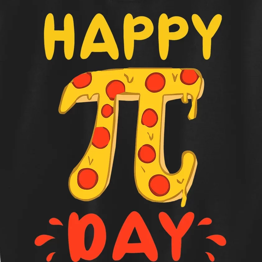 Funny Pi Day Pizza Pi Pizza Pie Math Club Joke Kids Sweatshirt