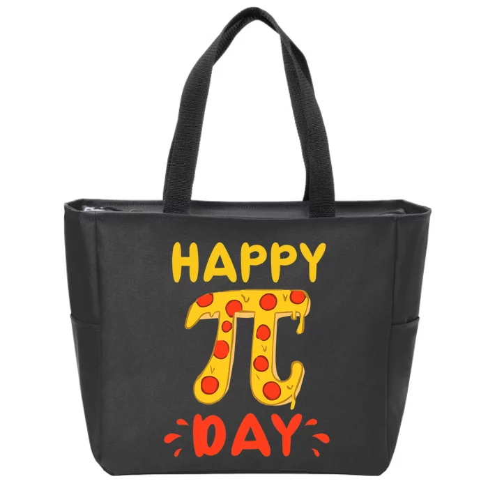 Funny Pi Day Pizza Pi Pizza Pie Math Club Joke Zip Tote Bag