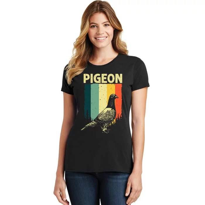 Funny Pigeon Design For Men Women Pigeon Costume Bird Lovers Women's T-Shirt